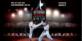 Cartel del Campeonato del Mundo de Kárate 2012