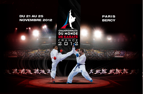 Cartel del Campeonato del Mundo de Kárate 2012 Cartel del Campeonato del Mundo de Kárate 2012