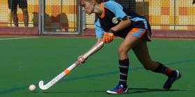 La alumna Andrea Congosto, deportista de Hockey Hierba