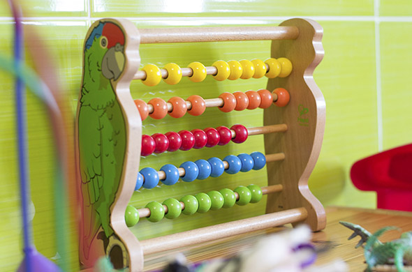 Uno de los ábacos de MIT School