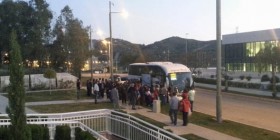 Alumnos de MIT School emprendiendo el viaje a Sierra Nevada