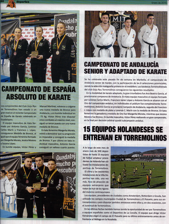 Los karatekas de MIT School en La Voz de Torremolinos